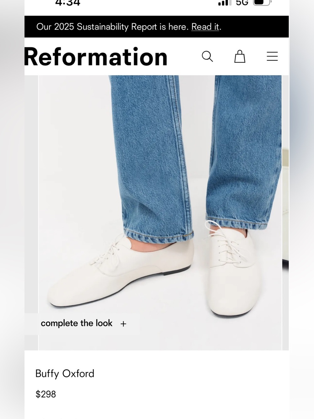 Reformation Buffy Oxford